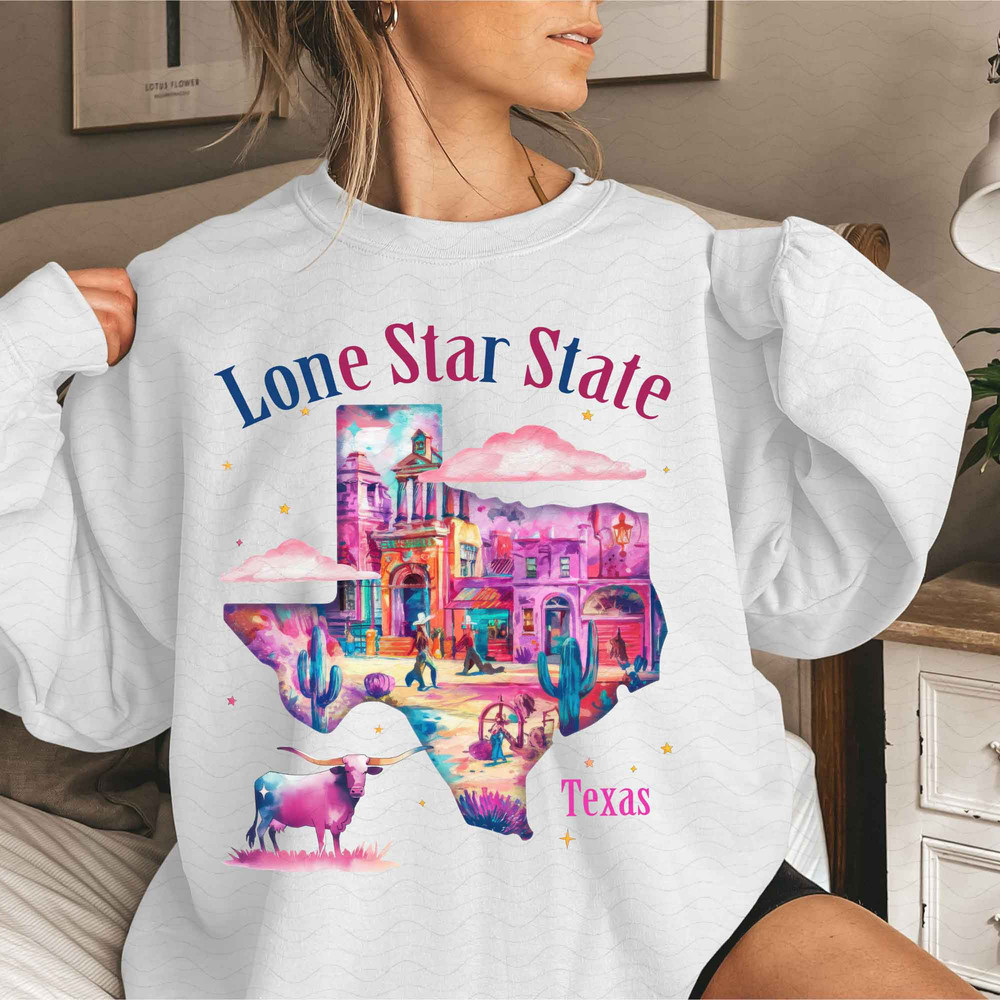 Texas Map Png Lone Star State Png Western Art Png Desert Scene Png Cactus Landscape Png Texas Pride 0
