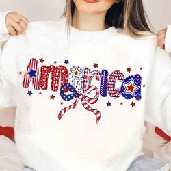 retro america flag coquette png, 4th of july png, america png, memorial day png, girly usa png, independence day png