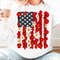 American Flag Png 4th Of July Png Memorial Png Floral America USA Png Patriotic Png Girly Png USA P 0