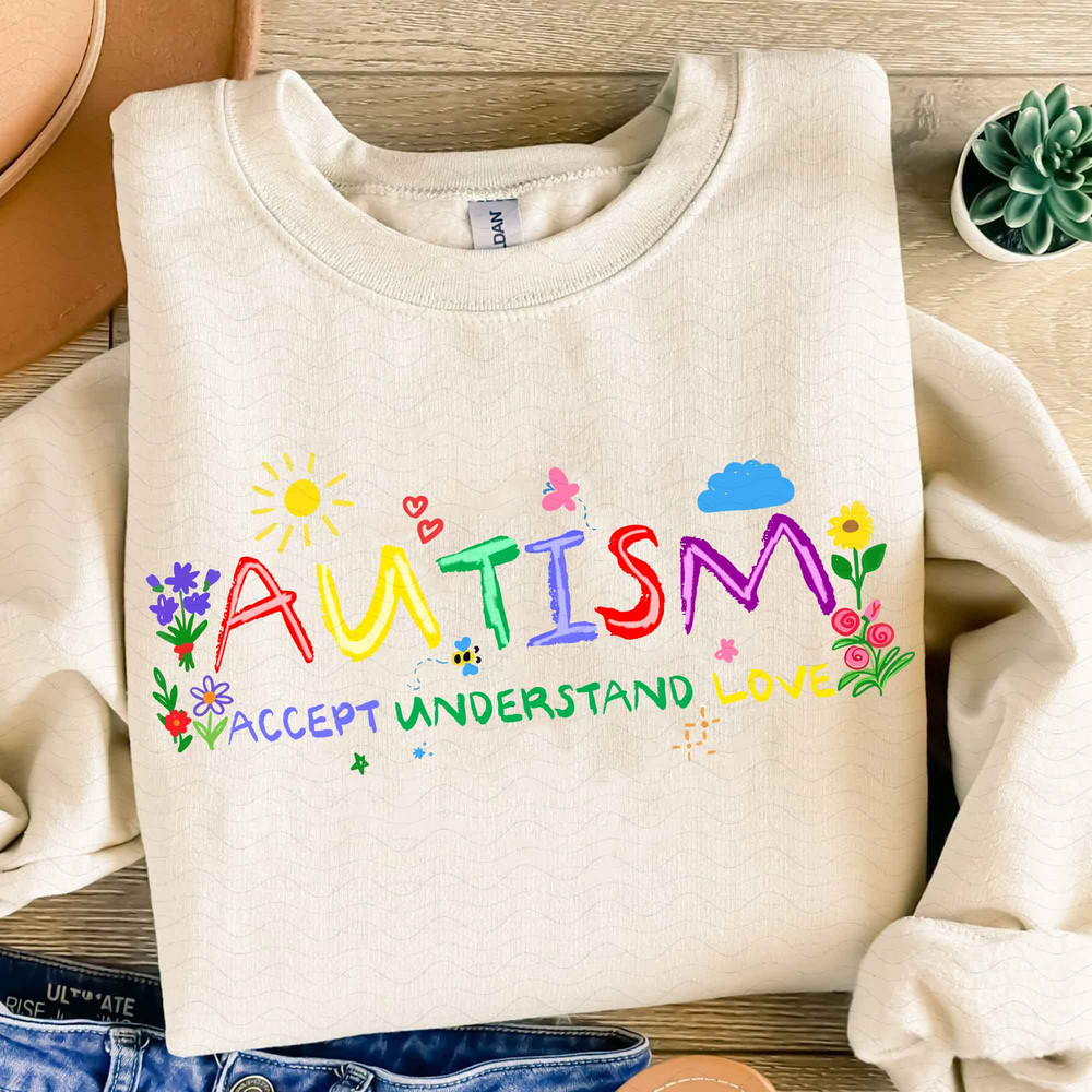 Autism Accept Understand Love Png Autism Png Autism Puzzle Png Sublimation Designs Autism Awareness 3