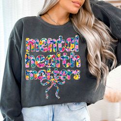 mental health matters png, mental health png, mental health awareness png, mental health floral png, mental health mom p