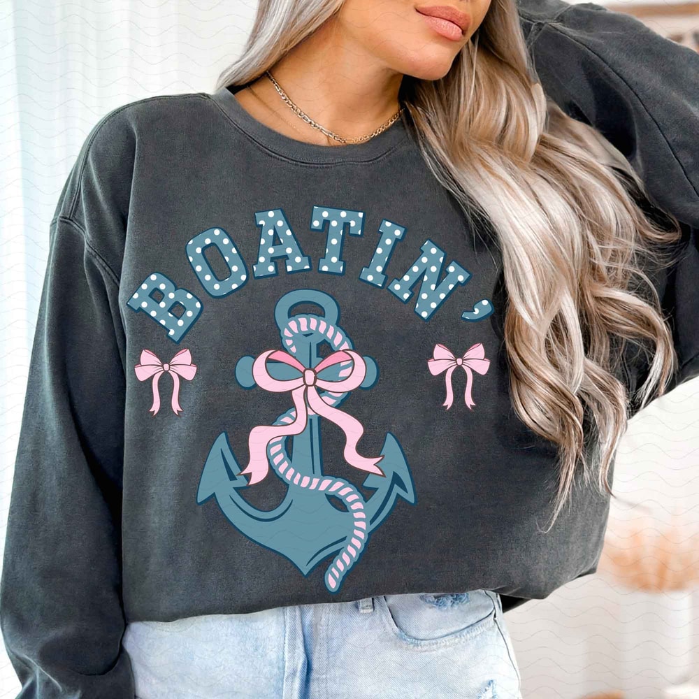 DigitalBoating PNG Summer Sublimation Nautical Anchor Digital File Lake Life Bow Graphic Coastal Th 1