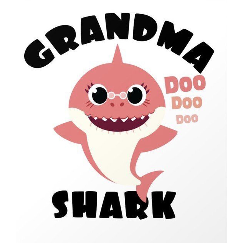 Grandma Of The Baby Shark Svg File Digital 0