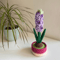 Potted Flower Crochet PDF Crochet Hyacinth Pot Plant Pattern Amigurumi Flower DIY Flowered Crochet 1