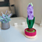 Potted Flower Crochet PDF Crochet Hyacinth Pot Plant Pattern Amigurumi Flower DIY Flowered Crochet 5