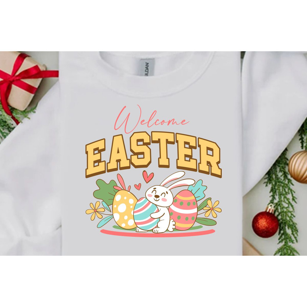 Happy Easter ShirtEaster Day ShirtWomens Easter ShirtEaster Bunny ShirtEaster Family Shirt 2