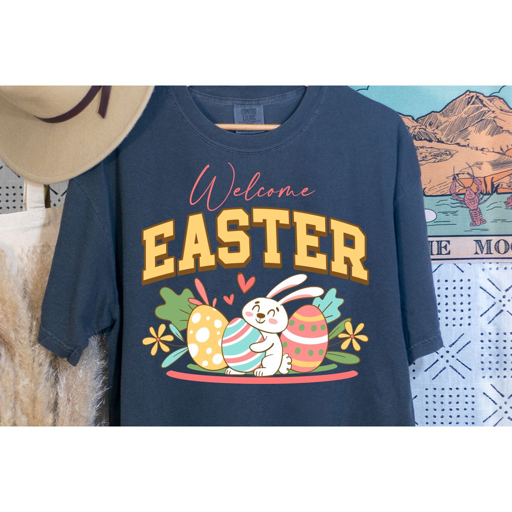 Happy Easter ShirtEaster Day ShirtWomens Easter ShirtEaster Bunny ShirtEaster Family Shirt 3