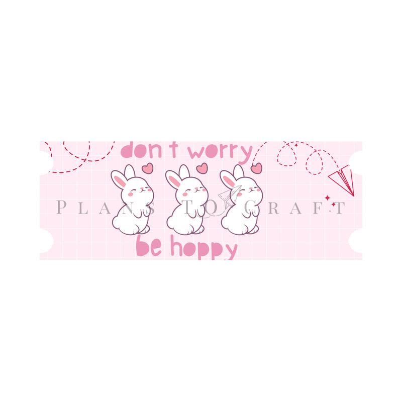 Be Hopppy Mug Wrap Easter Egg Mug PNG Sublimation Design Easter 11oz 15oz Mug Template PNG 4