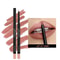 Matte Lipliner Pencil for Red Contour Tint Waterproof Long Lasting Lipstick NonStick Cup Mo