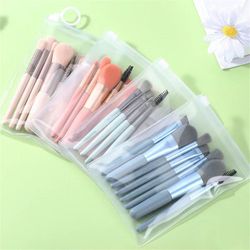 soft fluffy makeup brushes set premium beauty brush kit for foundation, blush & eyeshadow