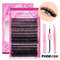 GROINNEYA DIY Lash Extension Kit Cluster Lashes With Bond  Seal For SalonQuality At Home 13