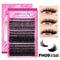 GROINNEYA DIY Lash Extension Kit Cluster Lashes With Bond Seal For SalonQuality At Home 18
