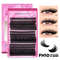 GROINNEYA DIY Lash Extension Kit Cluster Lashes With Bond  Seal For SalonQuality At Home 19