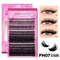 GROINNEYA DIY Lash Extension Kit Cluster Lashes With Bond  Seal For SalonQuality At Home 26