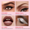 4 In 1 Multi Functional Lip Liner Eyeliner Eyebrow Pencil 4Color Set For Perfect Brows Lips 3