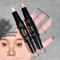 Double Ended Dual Purpose Highlighter & Contour Stick 3D Nose Shadow, Facial Sculpting, Brighten & Trim