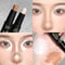 Double Ended Dual Purpose Highlighter & Contour Stick 3D Nose Shadow, Facial Sculpting, Brighten & Trim