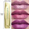 Bold & Intense Glitter Shiny Metallic Lipstick Pearlescent Lip Tint, Long Lasting Matte Lip Makeup