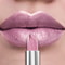 Bold & Intense Glitter Shiny Metallic Lipstick Pearlescent Lip Tint, Long Lasting Matte Lip Makeup