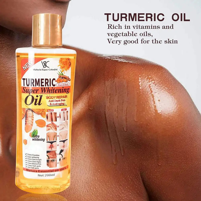 Turmeric Essential Oil Facial Massage Oil Moisturizing Body Diffuser Aromatherapy Brightening Smoot 3