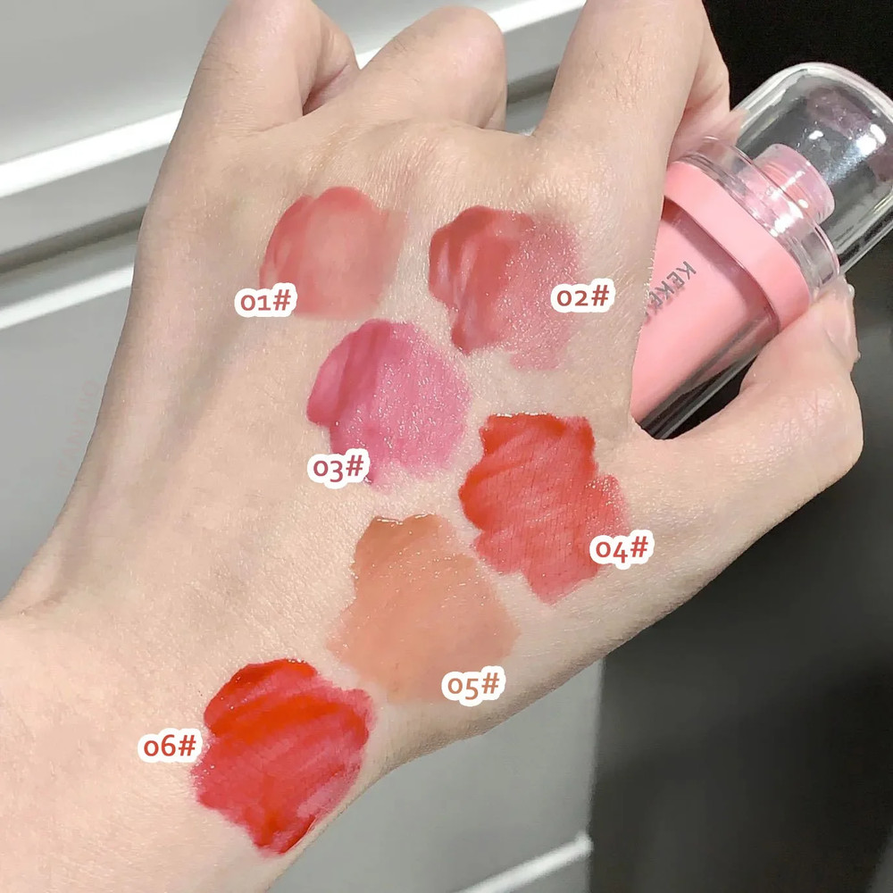 Hydrating Jelly Lip Oil, Crystal Glossy Lip Glaze, Moisturizing Sexy Lips Tint, Lasting Mirror Water Gloss