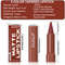 Gradient Lip Liner Pen with Matte Velvet Finish, Smooth Application Lipstick, Precise Tapered Tip, Long-Lasting Wear