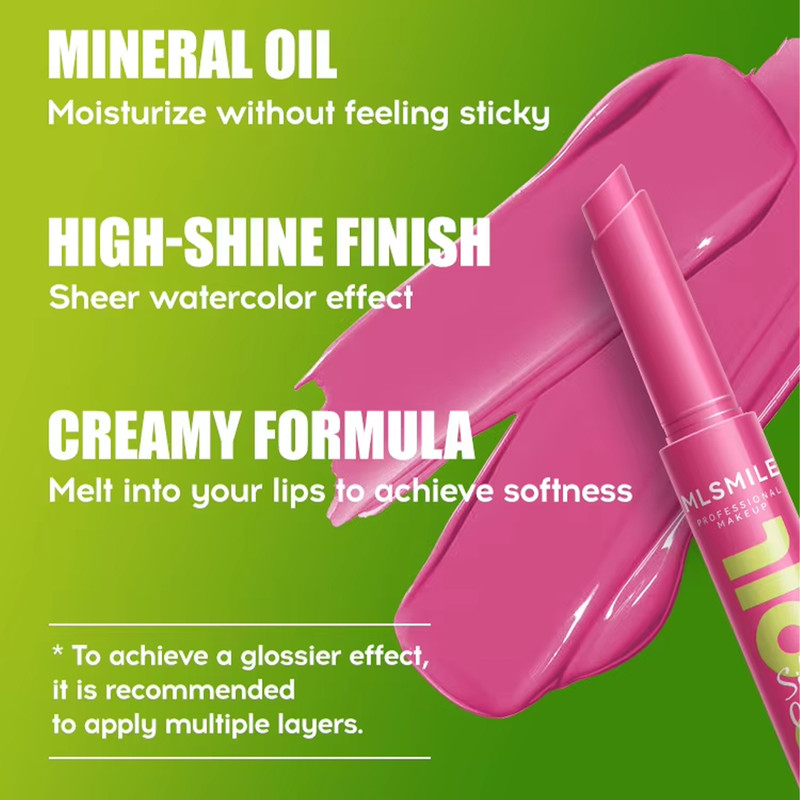 Multi-color Silky Click Lip Care Hydrating Lip Gloss, Radiant Mirror High Shine, Effortless Press, Long Lasting Sexy