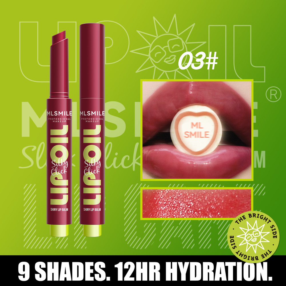 Multi-color Silky Click Lip Care Hydrating Lip Gloss, Radiant Mirror High Shine, Effortless Press, Long Lasting Sexy