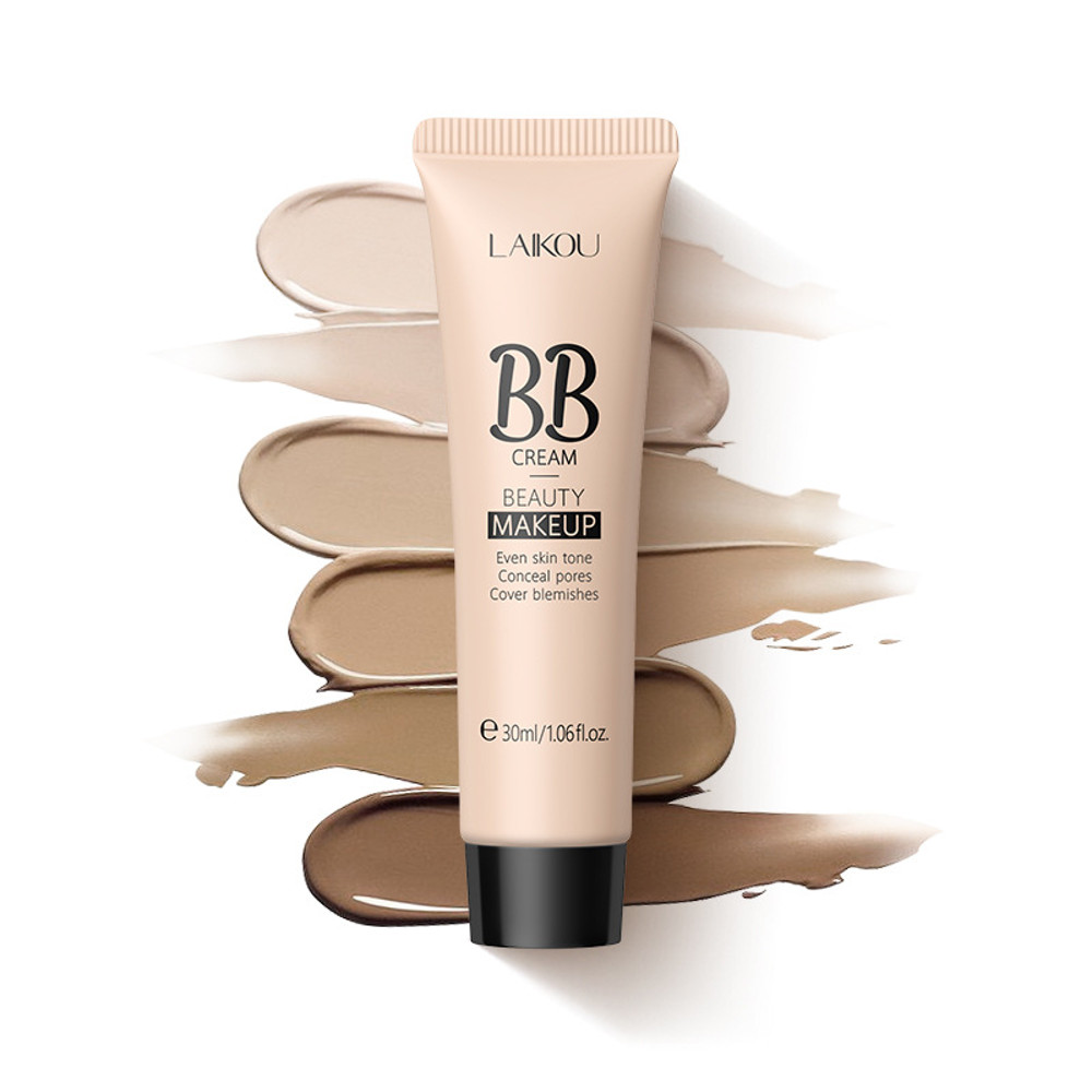 Natural Facial Concealer Primer, BB Cream for Flawless Coverage, Moisturizing Color Correcting Cream, Lightweight Finish