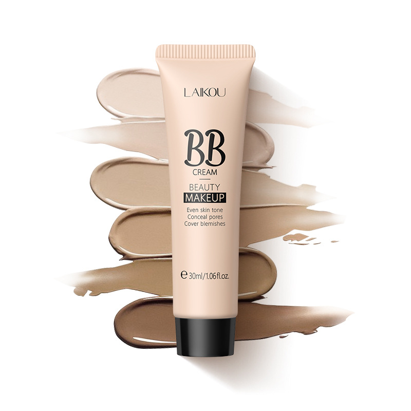 Natural Facial Concealer Primer, BB Cream for Flawless Coverage, Moisturizing Color Correcting Cream, Lightweight Finish