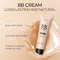 Natural Facial Concealer Primer, BB Cream for Flawless Coverage, Moisturizing Color Correcting Cream, Lightweight Finish