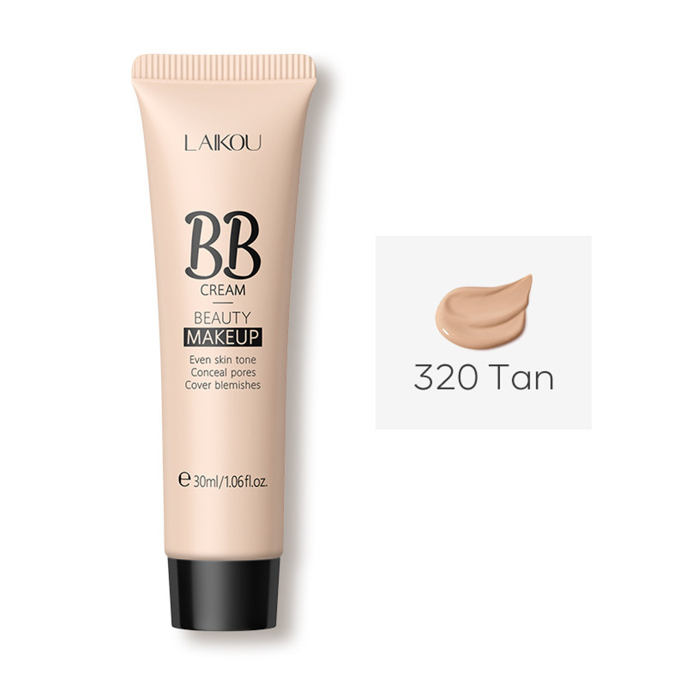 Natural Facial Concealer Primer, BB Cream for Flawless Coverage, Moisturizing Color Correcting Cream, Lightweight Finish