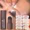 Professional Eyebrow Stamp Shaping Kit, Eyebrow Stamp Stencil Kit, Long-Lasting Waterproof Brow Makeup, Easy Brow Shape