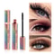 4D Brilliant Starry Sky Black Mascara Volumizing Curling Slim Thick Brush Waterproof Long Lasting N 0