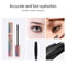 4D Brilliant Starry Sky Black Mascara Volumizing Curling Slim Thick Brush Waterproof Long Lasting N 3