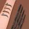 Double-headed Rotable Eyebrow Pen, Waterproof 1.5mm Fine Refill, Dual Eyebrow Brush, Wild Natural Brow Precision