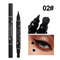 Double head Star Seal Eyeliner, Waterproof Non-smudging Liquid Pen, Novice Heart Plum Stamp, Tail Precision