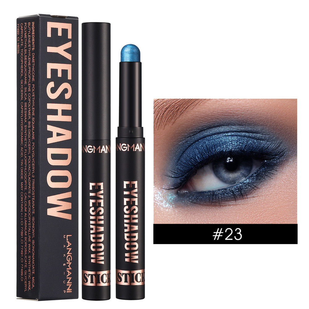 Waterproof Eyeshadow Stick, Long Lasting Color Eyeshadow, Face Highlight Crayon, Creamy Waterproof Eye Pencil, All-Day