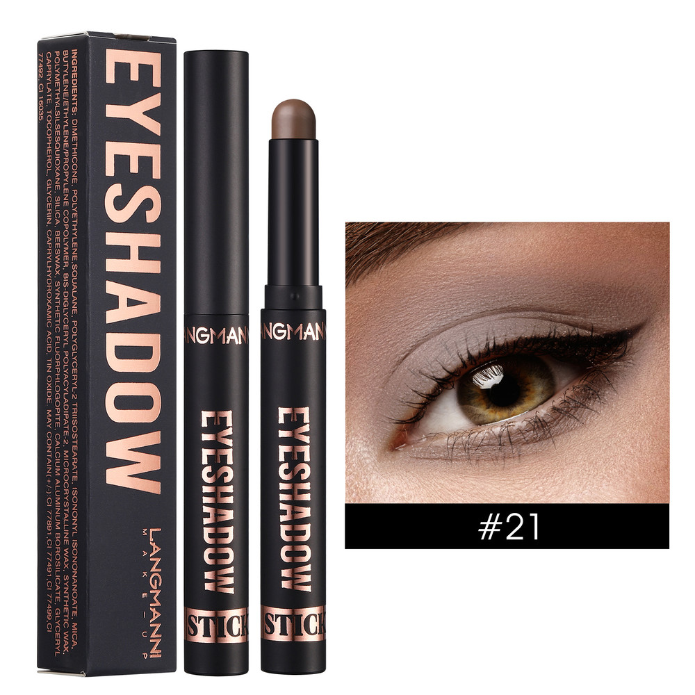 Waterproof Eyeshadow Stick, Long Lasting Color Eyeshadow, Face Highlight Crayon, Creamy Waterproof Eye Pencil, All-Day