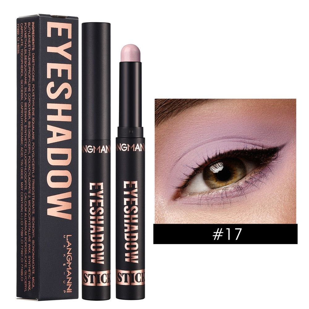 Waterproof Eyeshadow Stick, Long Lasting Color Eyeshadow, Face Highlight Crayon, Creamy Waterproof Eye Pencil, All-Day