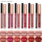Color Matte Long Lasting Color Lip Liner Set Waterproof, Anti Sweat Non Stick Cup, Rotatable Liner Ultra Smudge Proof