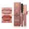 Color Matte Long Lasting Color Lip Liner Set Waterproof, Anti Sweat Non Stick Cup, Rotatable Liner Ultra Smudge Proof