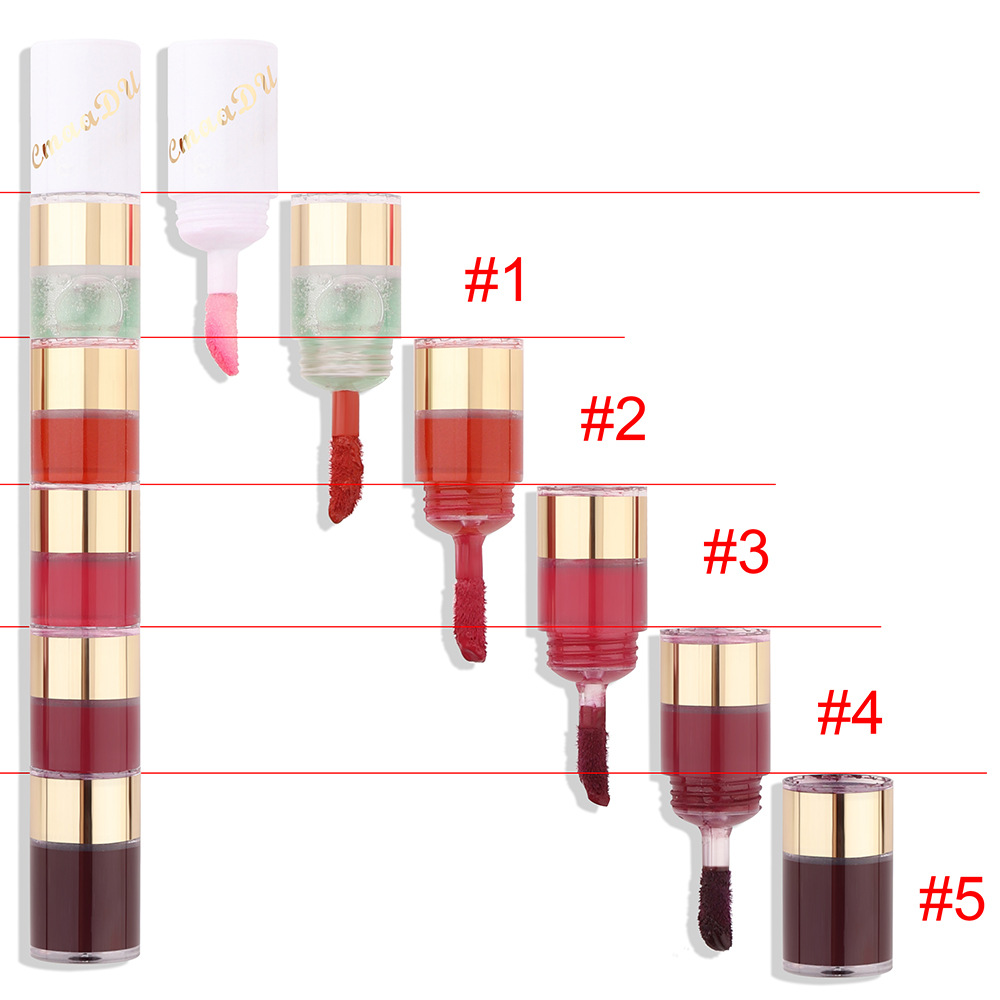 Matte Long-Lasting Waterproof Lipstick, Portable Mini Liquid Lipstick for Easy Carrying