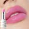 Fine Shimmer Nourishing Lipstick, Light Lipstick Long Lasting Colors, Easy to Apply Lip Moisturizing Lipstick