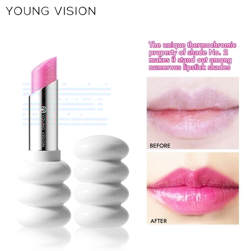 Fine Shimmer Nourishing Lipstick, Light Lipstick Long Lasting Colors, Easy to Apply Lip Moisturizing Lipstick