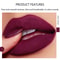 Matte Lipstick 5 Color Palette Combination 5 Section Velvet Mist Non Stick Cup Lip Gloss Lipstick L 4