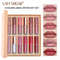 Multicolor Book Lip Gloss Set, Matte Velvet Finish, Long Lasting Waterproof Lip Gloss, Non Stick Formula, Lipstick Kit