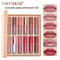 Multicolor Book Lip Gloss Set, Matte Velvet Finish, Long Lasting Waterproof Lip Gloss, Non Stick Formula, Lipstick Kit