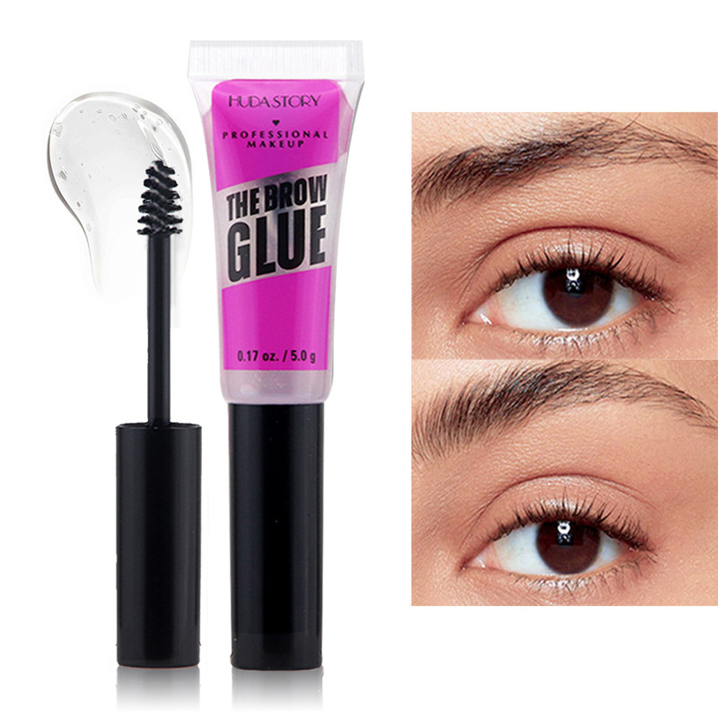 Eyebrow Shaping Gel Transparent Waterproof Natural Long Lasting Eyebrow Shaping Gel 3D Eyebrow Gel  1