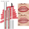 Tear Off Lip Liner Peel Off Lip Liner Matte Smudge Free Hook And Loop Lip Pencil Long Lasting Makeu 2